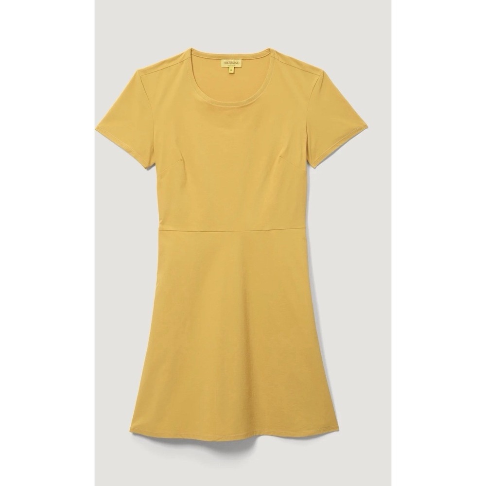 Hikerkind Ultralight Trail Dress XS Anther Yellow Hiking Outdoor Thin Gorpcore